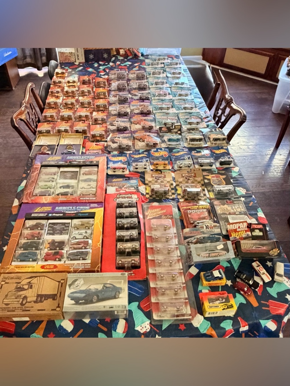 Johnny Lightning Diecast Car Collection - Multi-Color Lot